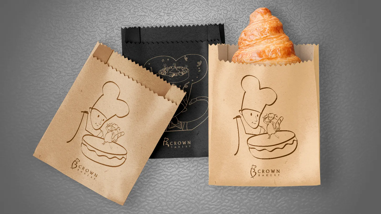 Crown Bakery Package Design Agency - ADDVALUN