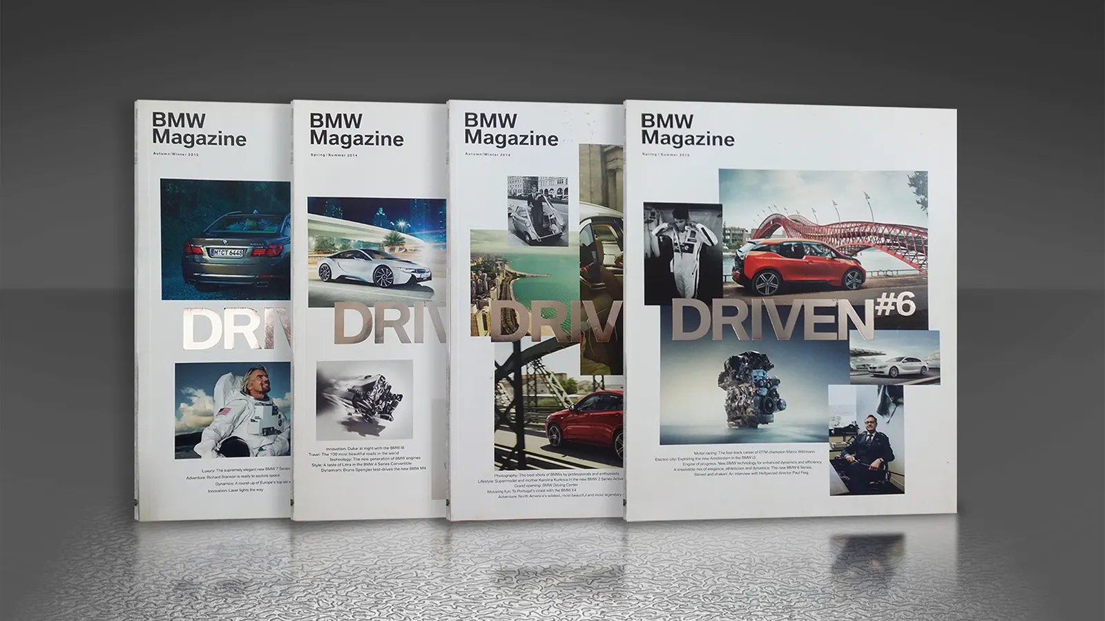 BMW Magazine Driven Series Editorial Design